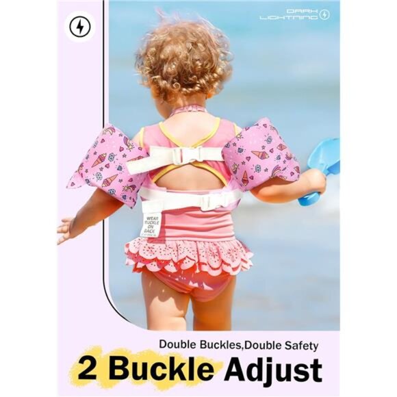 Blue USCG Coast Guard Approved Toddler Boys‎ Swim Vest for Age 2/3/4/5/6/7 - Picture 3 of 5